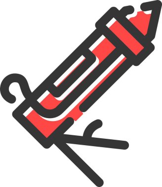 fırça simgesi, vektör illüstrasyonu