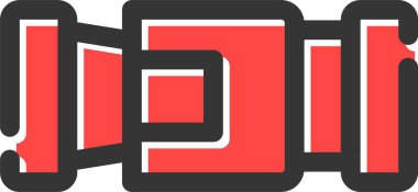 Vektör illüstrasyonu, simge ögesi arkaplanı