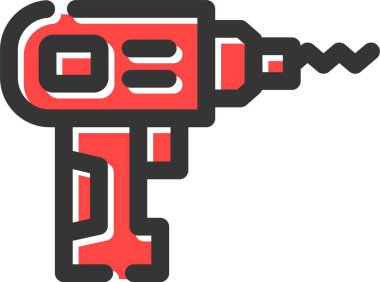 Robot simgesi, vektör çizimi