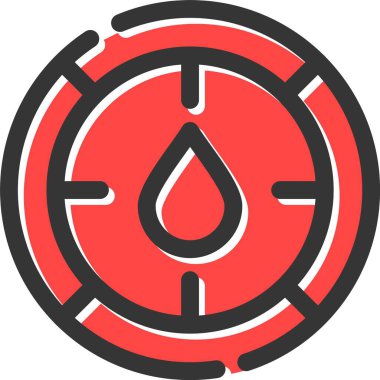 ikon vektör illüstrasyonunu bırak