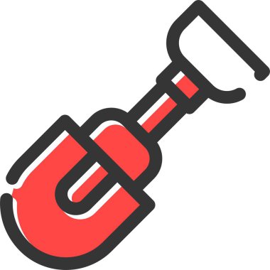 Balta. Web simgesi basit illüstrasyon