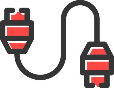 Dolgu simgesi vektör illüstrasyonu