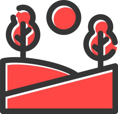 bayrak ikonu vektör illüstrasyonu