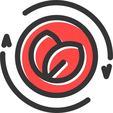 seo modern simgesinin vektör illüstrasyonu