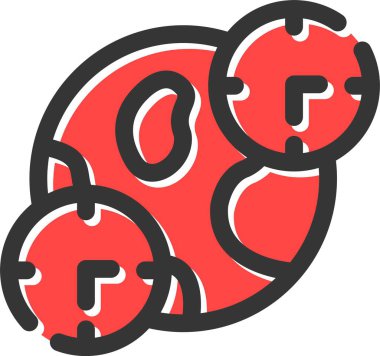 Şekerleme tatlı ikonu - ana hatlarıyla