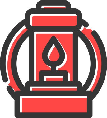 itfaiye musluğu simgesi, basit vektör illüstrasyonu