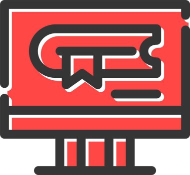 veri analiz veri simgesi doldurulmuş - özet biçimi