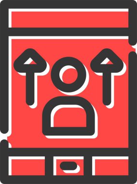 vektör besin simgesi, vektör çizimi