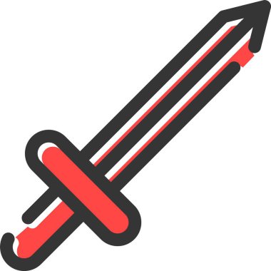 silah simge vektör çizim