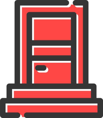 Kitaplar. Web simgesi basit illüstrasyon