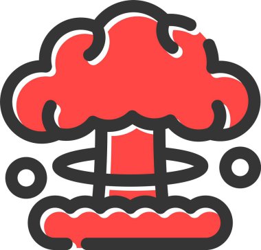 Bulut simgesi vektör illüstrasyonu