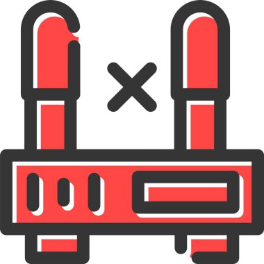 Oyun. Web simgesi basit illüstrasyon