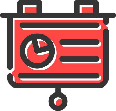 Dolu takvim tarihi simgesi - taslak biçimi