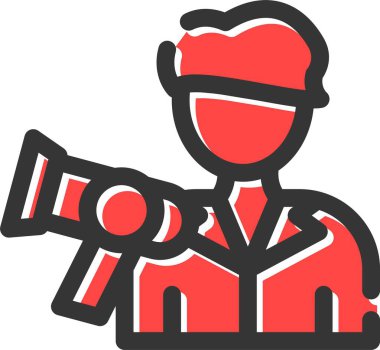 iş simgesi vektör illüstrasyonu