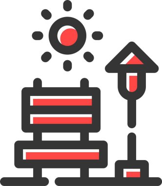 Seo simgesinin vektör illüstrasyonu