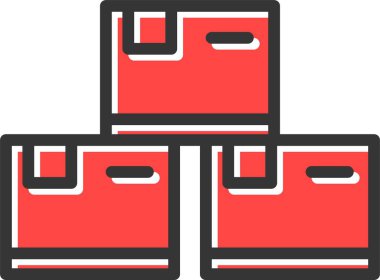 klasör simgesi. Web için basit dizin vektör simgeleri çizimi