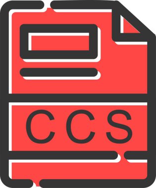 dosya biçimi simgesi, vektör illüstrasyonu