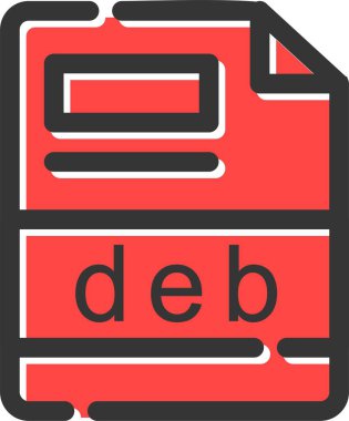 deb Simgesi, Basit Web Vektörü İllüstrasyonu