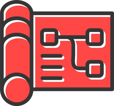 Model Simgesi, Basit Web Vektörü İllüstrasyonu