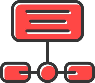 Süreç Simgesi, Basit Web Vektörü İllüstrasyonu