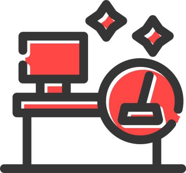 Bilgisayar. Web simgesi basit tasarım