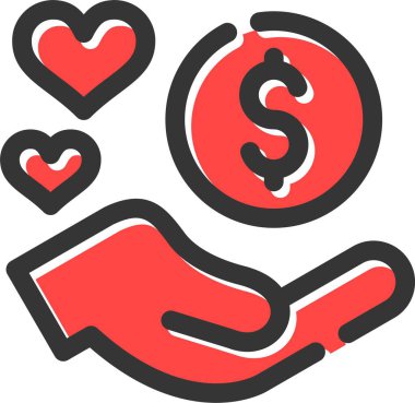 Bağış temelli Toplu Finansman Simgesi
