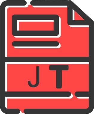 JT Simgesi, Basit Web Vektörü İllüstrasyonu