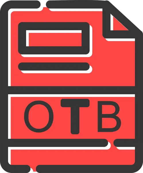 OTB Simgesi, Basit Web Vektörü İllüstrasyonu