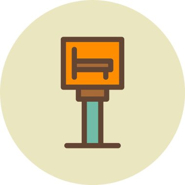 Modern b 'nin vektör illüstrasyonu eksik simgesi