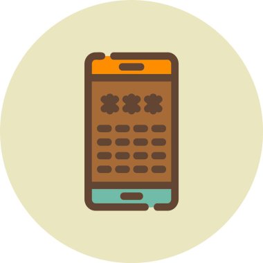 telefon simgesi, vektör illüstrasyonu