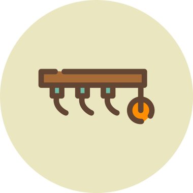 Testere simgesinin vektör illüstrasyonu