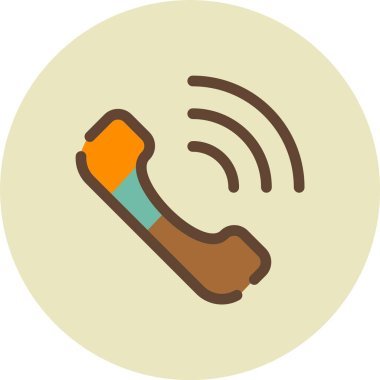 Kablosuz. Web simgesi basit illüstrasyon