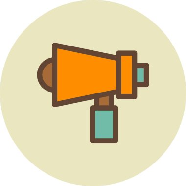 hoparlör vektör illüstrasyonu