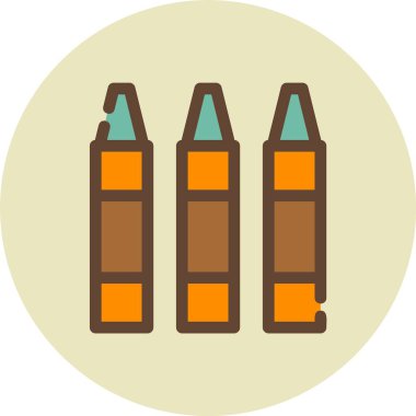 Modern bir simgenin vektör illüstrasyonu