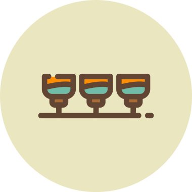 Gıda simgesinin vektör illüstrasyonu