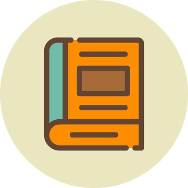 Vektör Defteri Simgesi illüstrasyonu