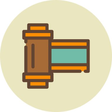 İç bakalım. Web simgesi basit illüstrasyon