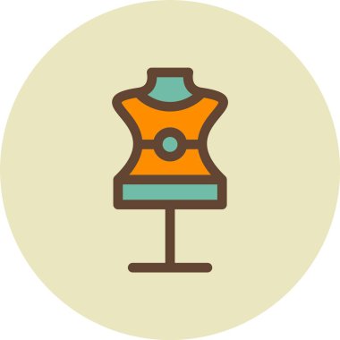 Eşsiz Dikiş Makinesi Vektörü Glyph Simgesi