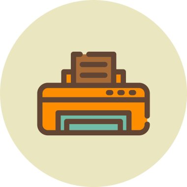 Modern bir simgenin vektör illüstrasyonu