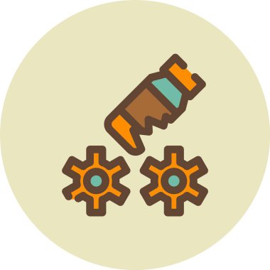 seo modern simgesinin vektör illüstrasyonu