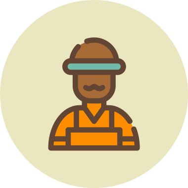 Modern insanın vektör çizimi