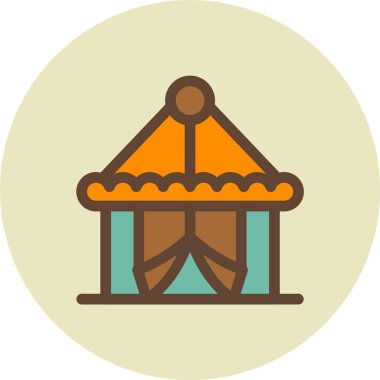 Yapı simgesinin vektör illüstrasyonu