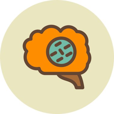 güzel çiçek vektör simgesi