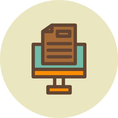 Kitap. Web simgesi basit illüstrasyon