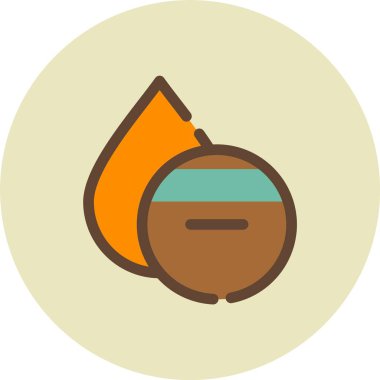 kabak ikonu vektör illüstrasyonu