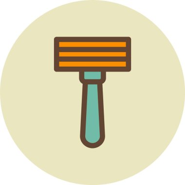 Tahta küreğin vektör çizimi