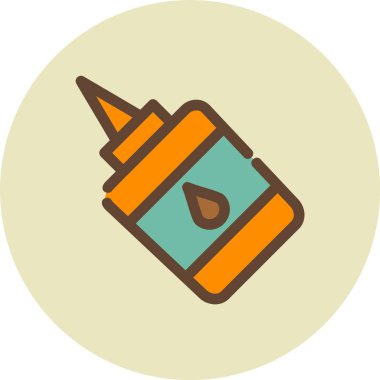 Bir kalemin vektör illüstrasyonu