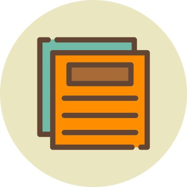 kitap simgesi vektör illüstrasyonu