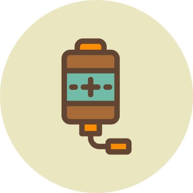 pil simgesi. vektör illüstrasyonu