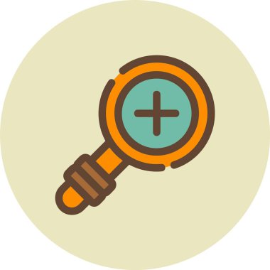 Ara. Web simgesi basit illüstrasyon